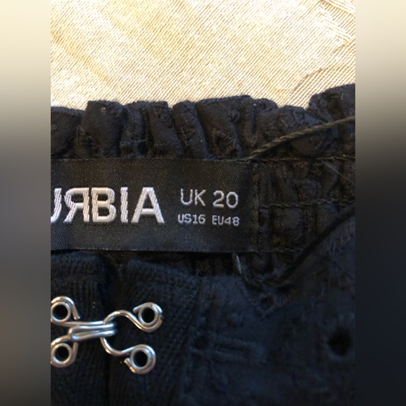 DISTURBIA Freya Broderie Bralet US sz 16 - Picture 10 of 11